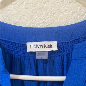 Calvin Klein Blue Blouse